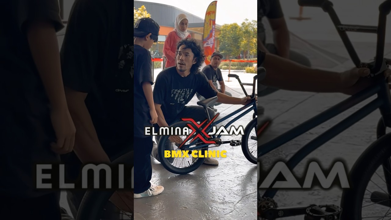 Elmina X Jam BMX Clinic #bmx #elmina