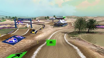 2013 Hangtown Motocross Animated Track Map: Path Cam