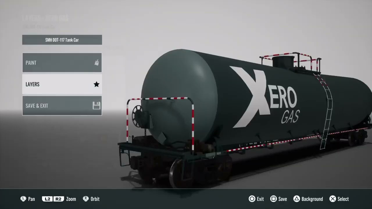 TSW   Livery Designer   XERO Gas Tanker Wagen Logo