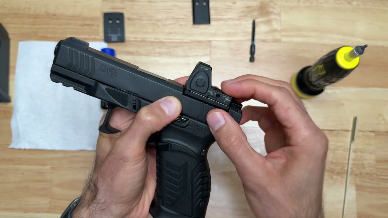 Derya DY9 Changing Optic Plates