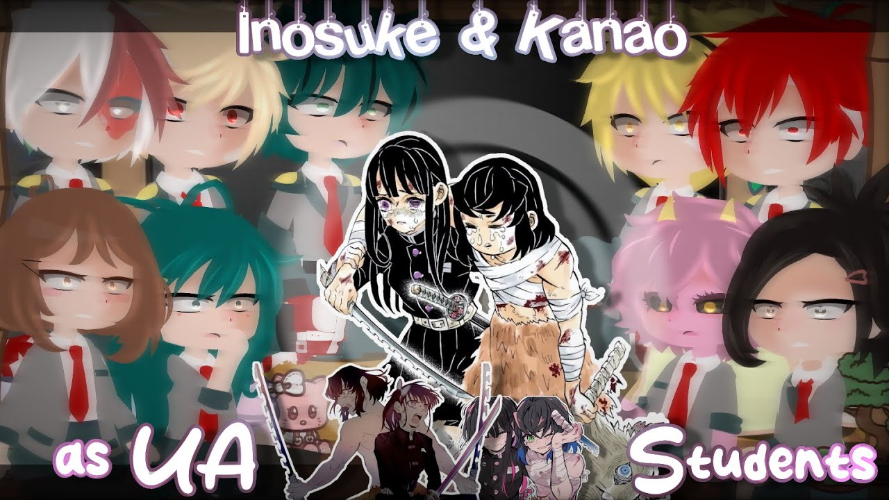 🏯MHA Class1A React to İnosuke & Kanao as their new classmates |İNFİNİTY CASTLe