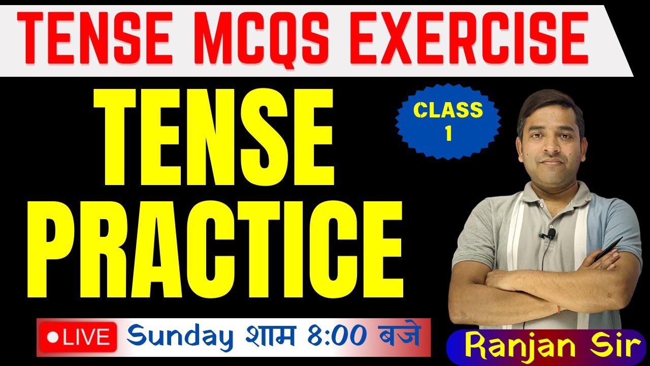 Tense Practice Questions || Mastering English Tenses with MCQ || Tense ...
