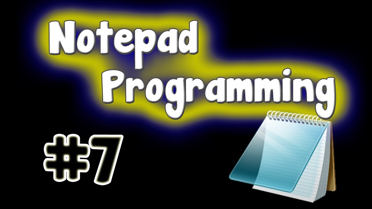 Notepad Programming Tutorial - Password Generator