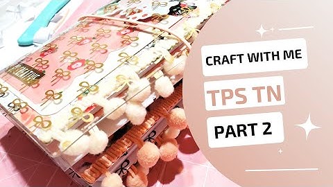 Craft With Me | Making Page Markers and a Folder for my TPS Pocket Size Traveler
