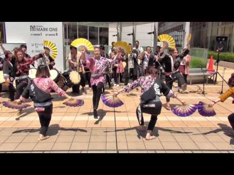 まつり樂笑@仙台青葉まつり(仙台駅演舞場)2017-05-21