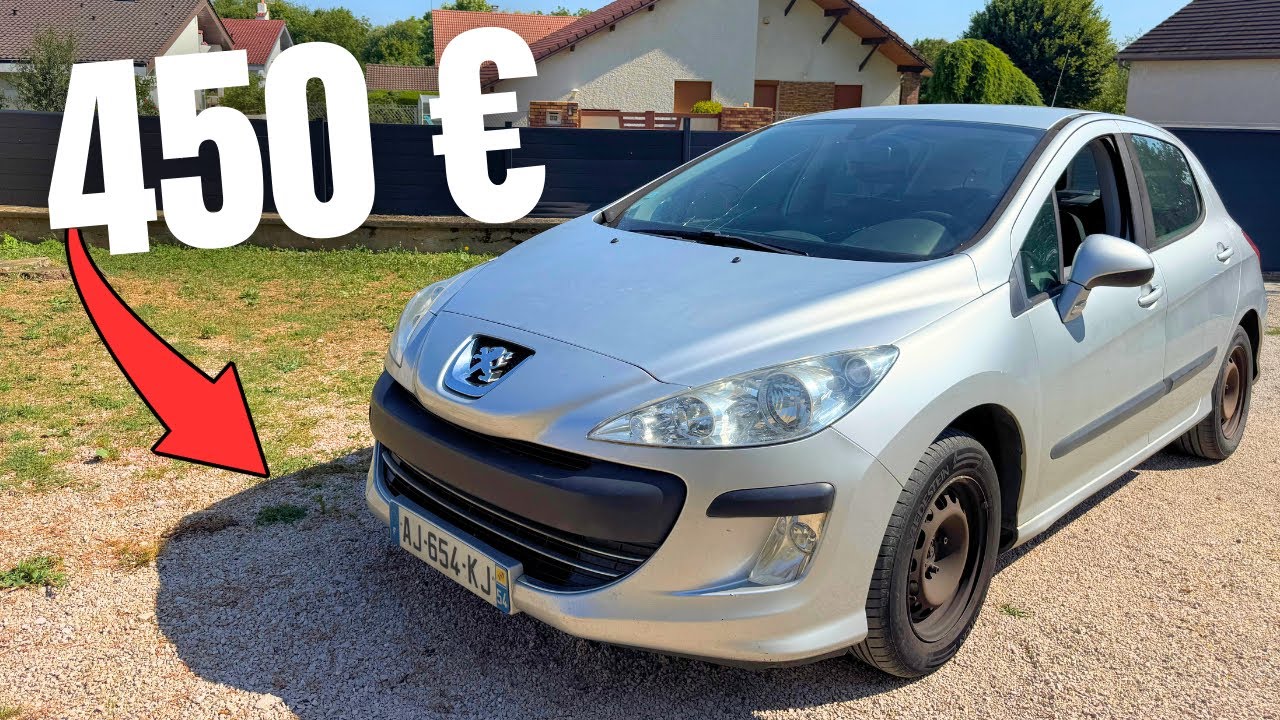 J’achète une Peugeot 308 a 450 € 