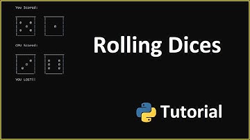 My First Python Project Rolling Dice Game!! (Tutorial)