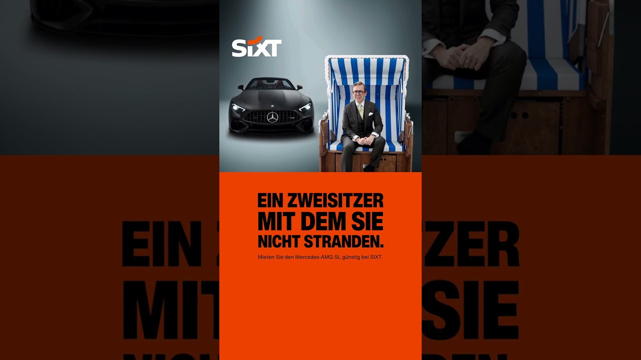 Auch in stürmischen Zeiten ein sorgenfreies Urlaubsgefühl - gibts nur bei SIXT. #amg #mercedes #sixt