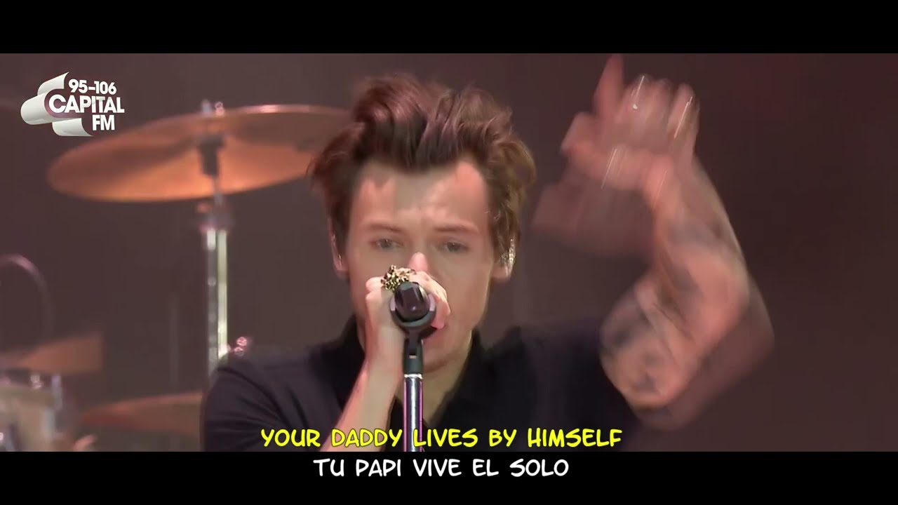 Harry Styles - As It Was (Live at Capital's Summertime Ball 2022) Lyrics Español inglés.