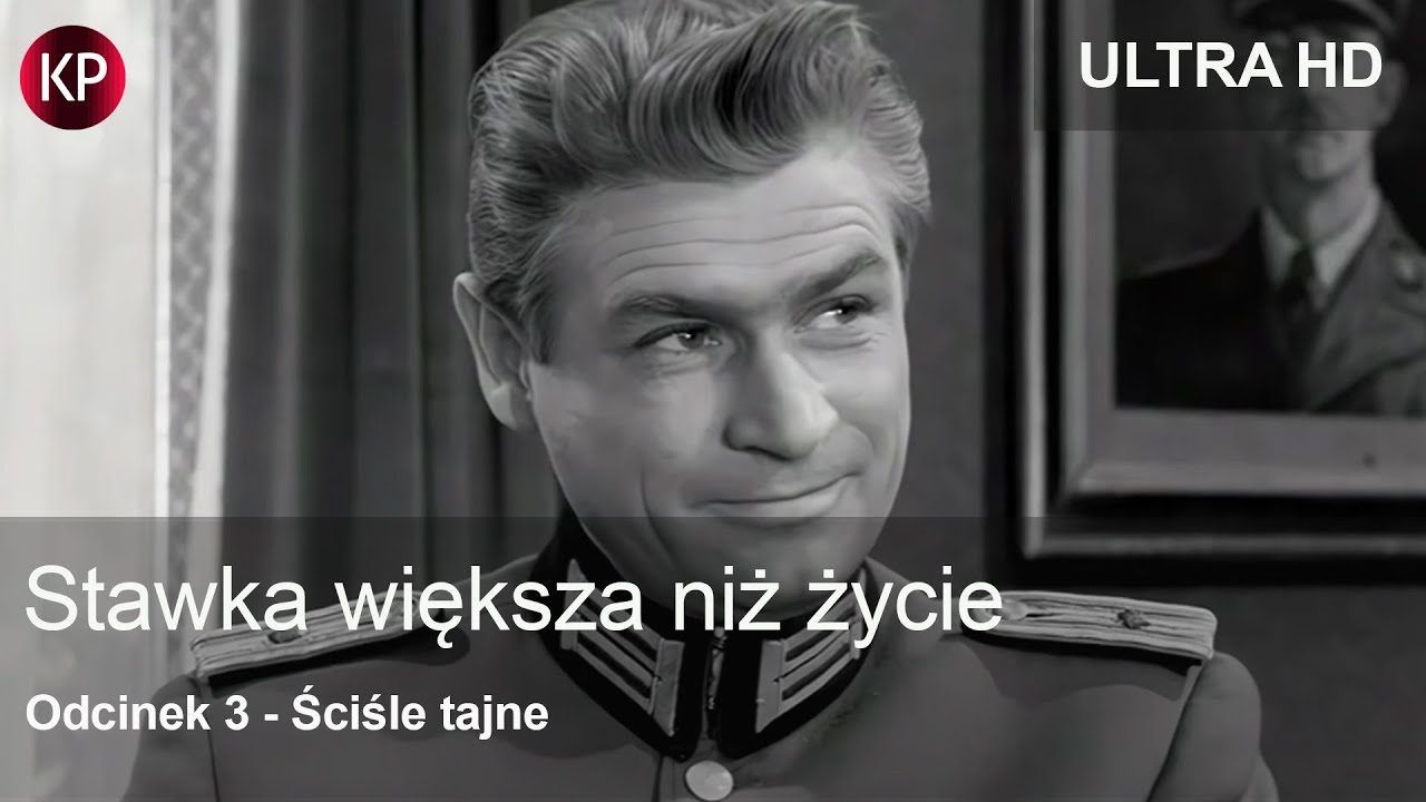 Stawka Większa Niż Życie (1968) | 4K | Odcinek 3 | Kultowy Polski