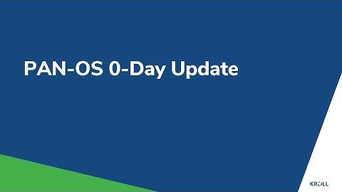 CVE-2024-3400: PAN-OS Vulnerability Update