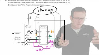 2022 02 01 Computertechnik - MMIX Datenpfad Register-Register Befehle (Skript S. 190-191)