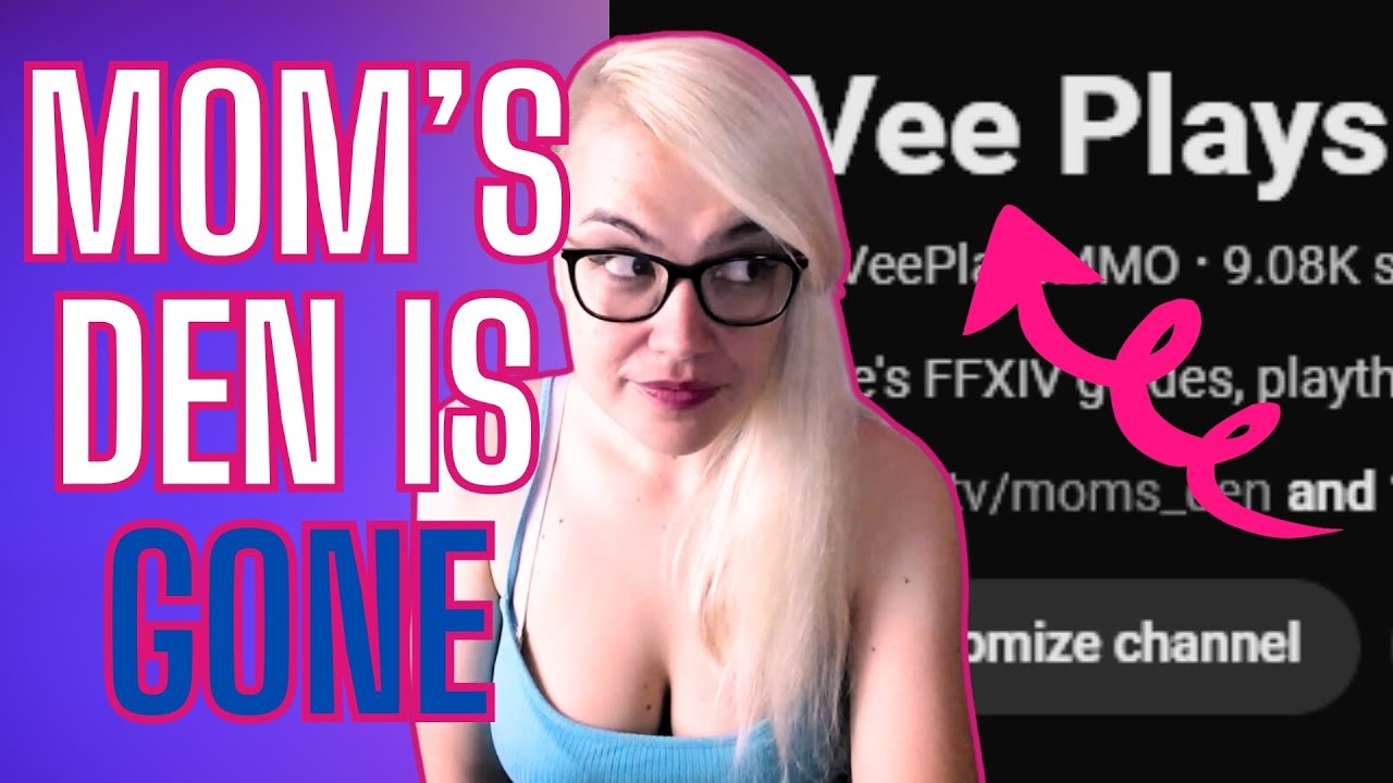 REBRAND UPDATE! | Mom's Den ➡️ Vee Plays MMO