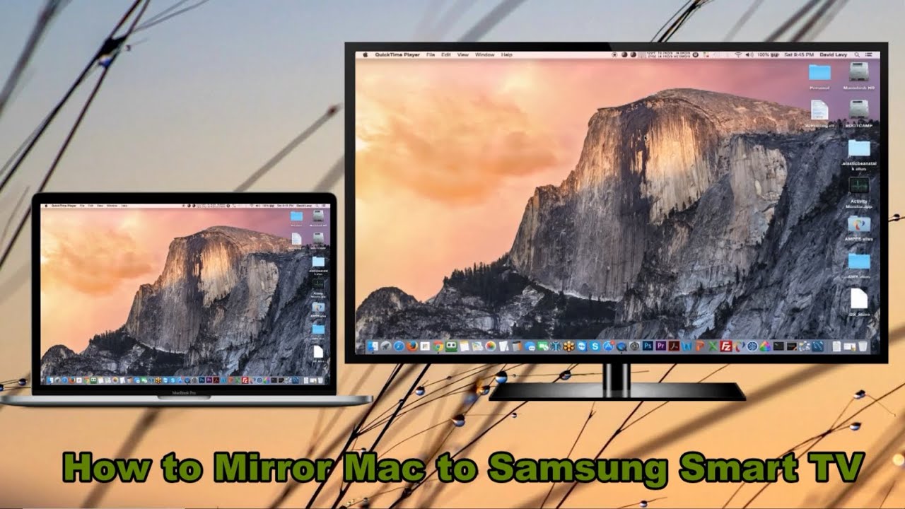 mirror for samsung tv mac app