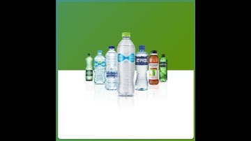 Coca-Cola bottles made from 100% recycled plastic