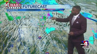 Dry start to the week