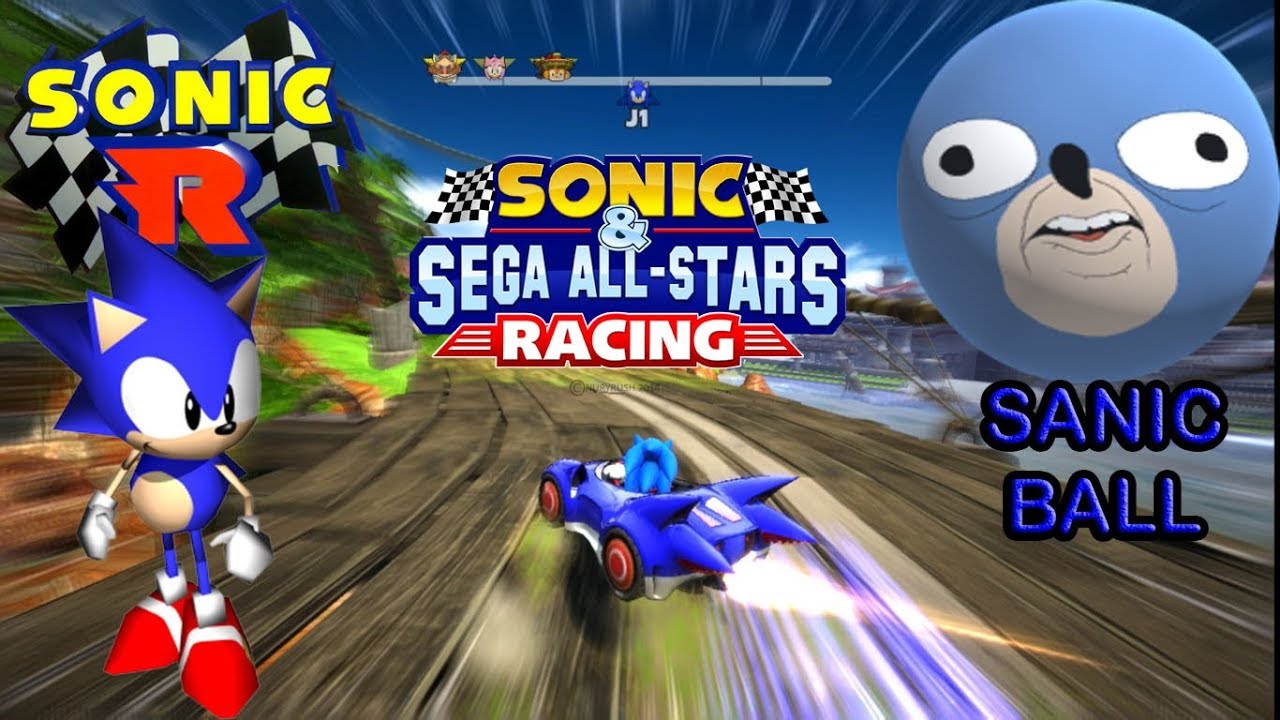 Sanic Ball, Sonic&Sega y Sonic R | ¡Un día de carreras con Sonic y ...