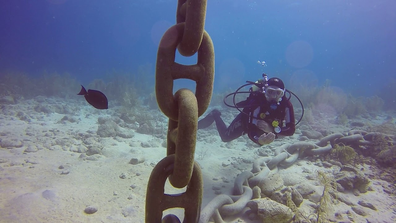 2018 Bonaire Mooring Buoy Chain YouTube