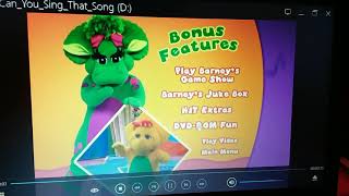 Barney And Friends Can You Sing That Song? Dvd Menu Walkthrough