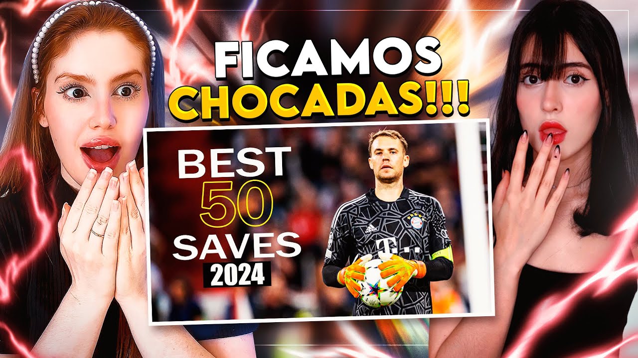 REACT | As 50 Melhores Defesas de Goleiros 2024 | CR Reacts