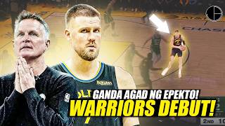 Download Lagu Talagang MAPAPA-WOW ang Warriors sa OPENSANG HATID nito ni Porzingis! MP3