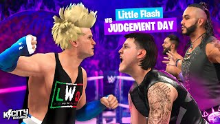 Little Flash vs Judgement Day in WWE 2k23 (K-City Invades WWE TV) screenshot 4