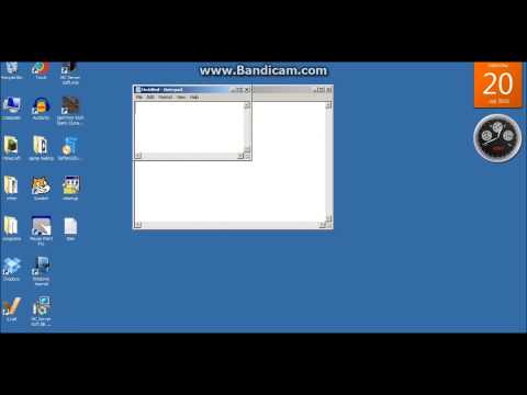how to make a clock in notepad