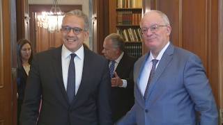 Συνάντηση του ΠτΔ με τον Γενικό Διευθυντή της UNESCO Khaled El-Enany
