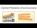 Central Problem of the Economy| Class11| UGC NET &SET |Other competitive exams