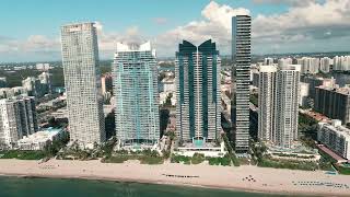 Hotel Sole Miami, Fort Lauderdale - DJI Mavic Air 2 drone footage.