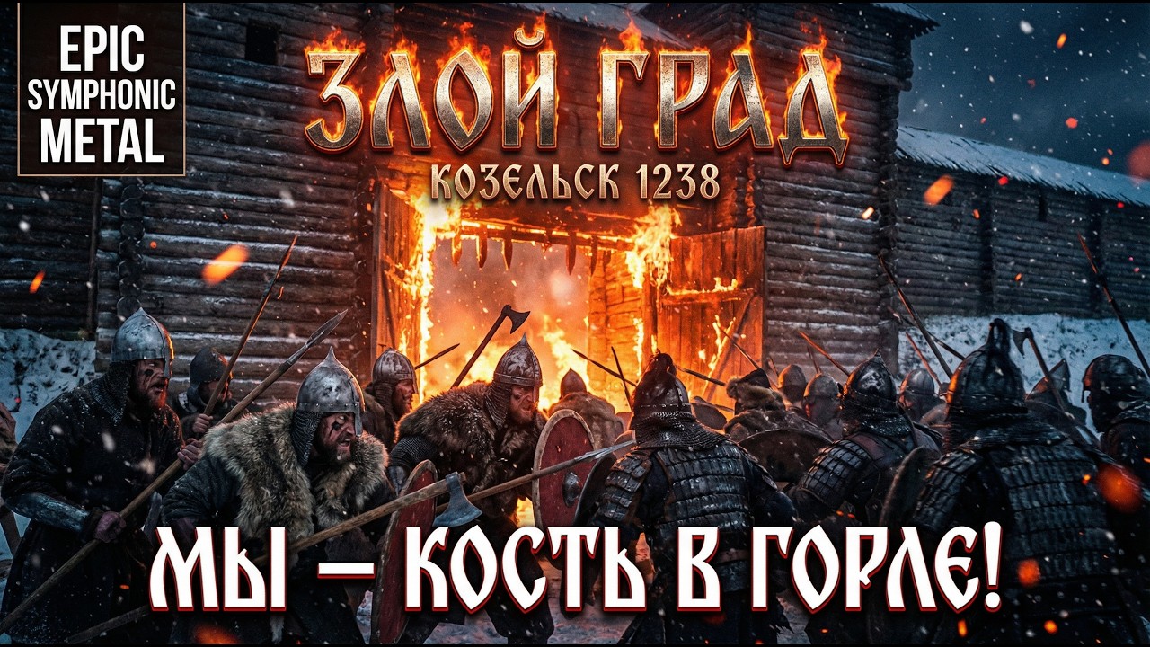 Злой Град: Подвиг Козельска против Батыя (Symphonic Metal)
