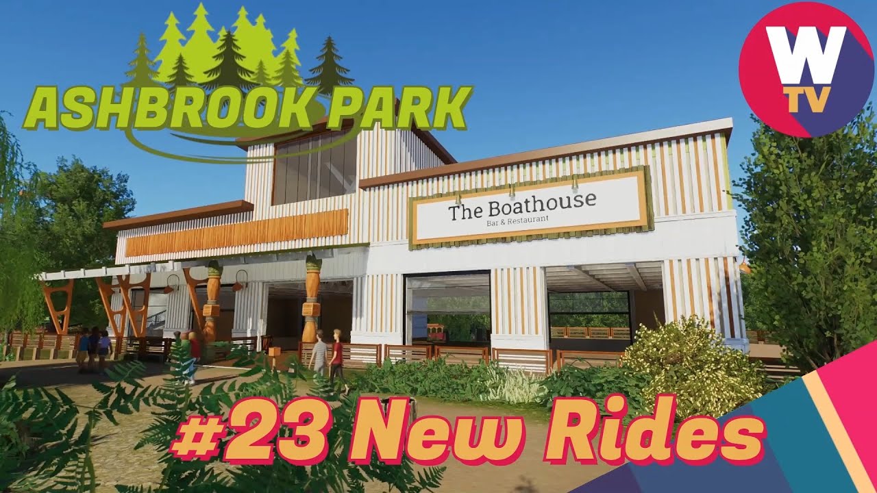 Ashbrook Park 023 - New Rides #planetcoaster2 #gaming