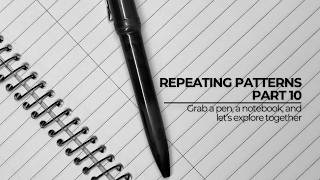 SUCCESS - REPEATING PATTERNS