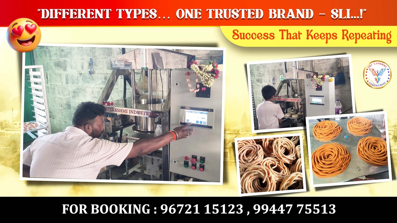 🔥“From Seer to Festival Murukku – One Machine, Many Wonders!”| Book Now : 96721 15123 | 🔥
