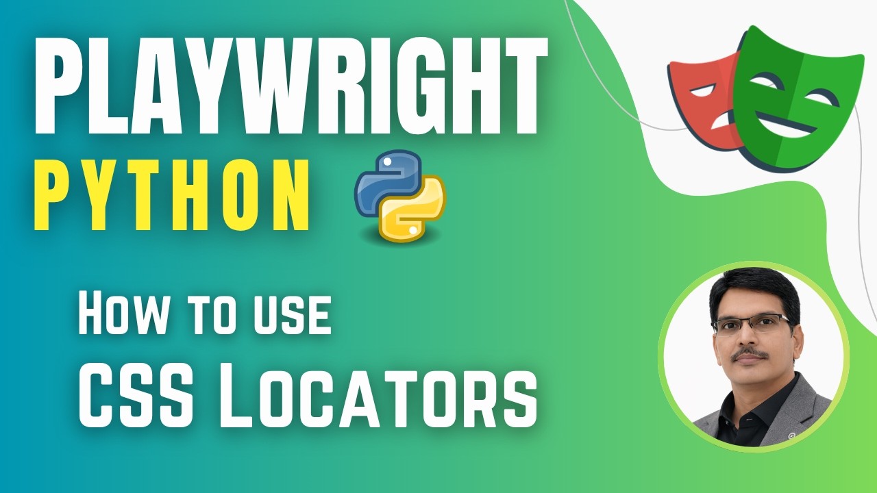 Playwright with Python & Pytest | How to use CSS Locators in Playwright ...