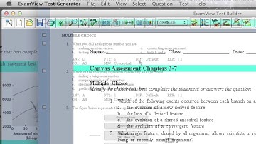 Canvas Essentials: Import an ExamView Assessment into Canvas