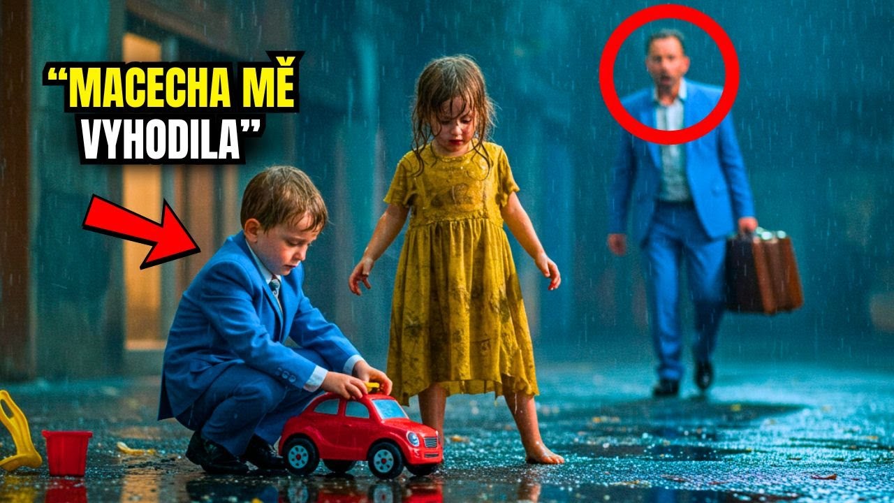 MILIONÁŘ NAJDE SYNA OPUŠTĚNÉHO NA ULICI, JAK SI HRAJE S CHUDOBOU DÍVKOU...