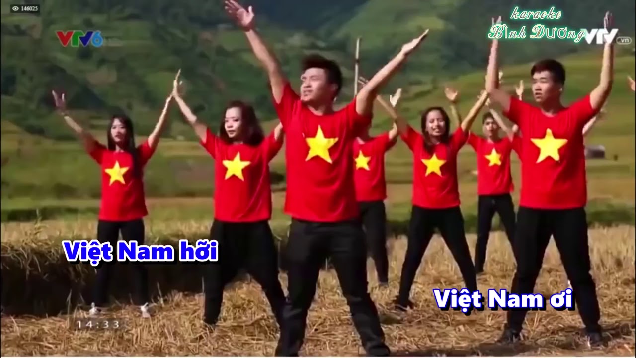 Việt Nam Ơi Karaoke HD Minh Beta U23 Việt Nam YouTube