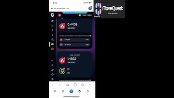 app.movequest.com loading issue connecting wallet in the Metamask web3 browser #MQT  #bullishmoon