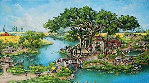 Tranh đắp xi măng (62 mẫu tranh đắp nổi bằng xi măng đẹp nhất)