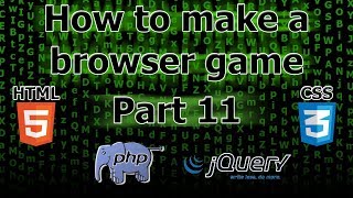 How to make a browser game - Part 11 - Attacking (kind of)