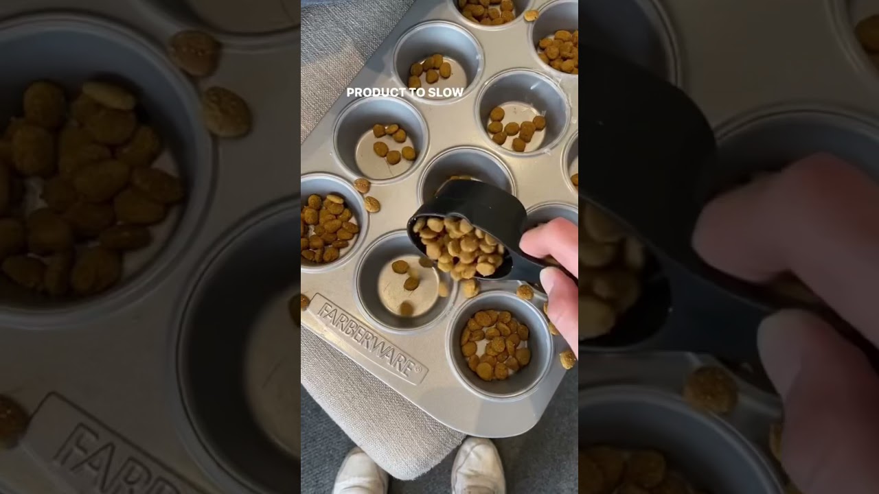 Slow feed your dog with something you may already have! 🐶👆