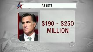 Romney reports net worth between $190M-$250M