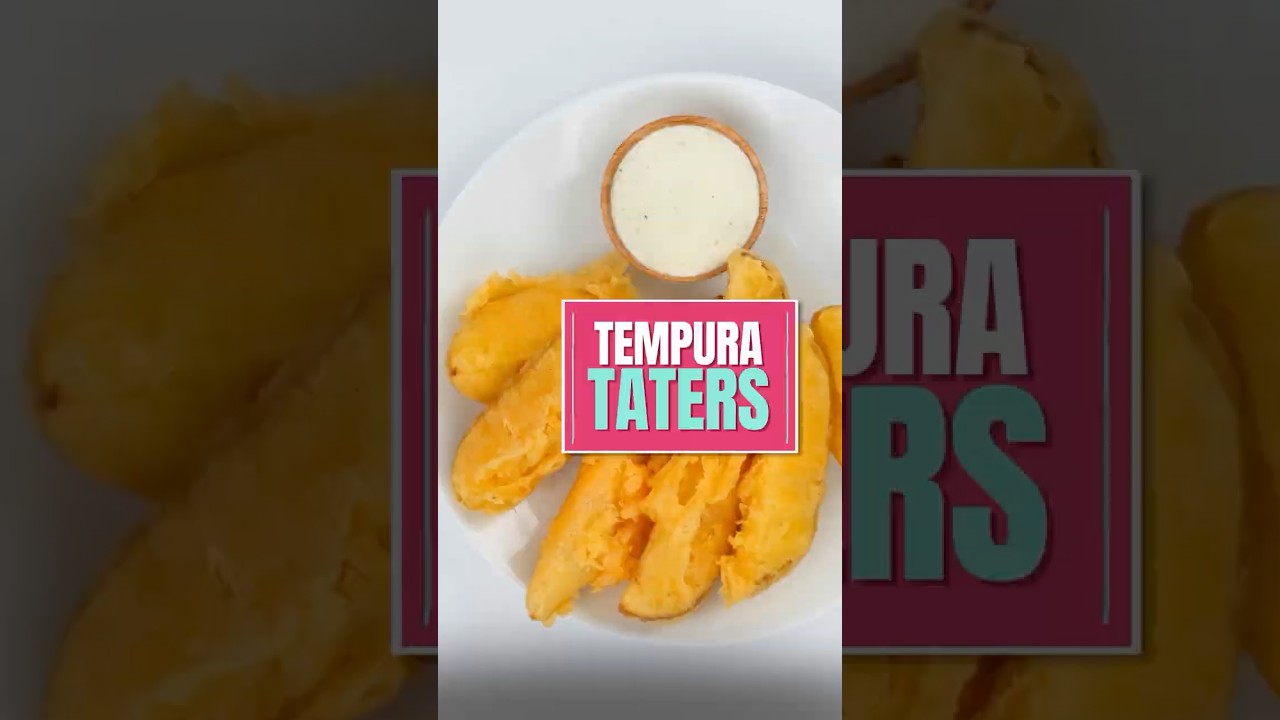 I Tempura-Battered Potato Wedges… and WOW 🤯