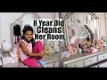 Clean With Me|Princess Style|8 Year Old Cleans Her Room