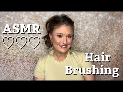 ASMR | HAIR BRUSHING OVER FACE | HAIR BRUSHING & HAIR FLIPPING | PONYTAIL HAIR BRUSHING