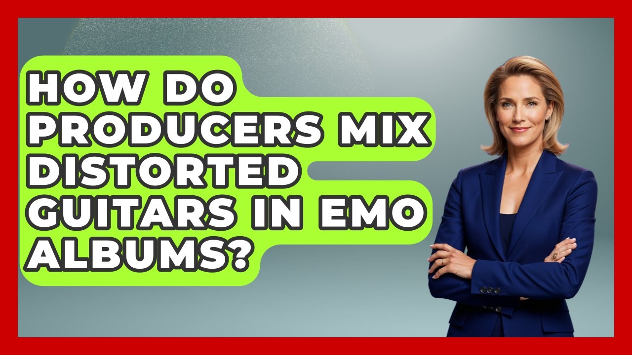 How Do Producers Mix Distorted Guitars in Emo Albums? | Emo Kid Forever News