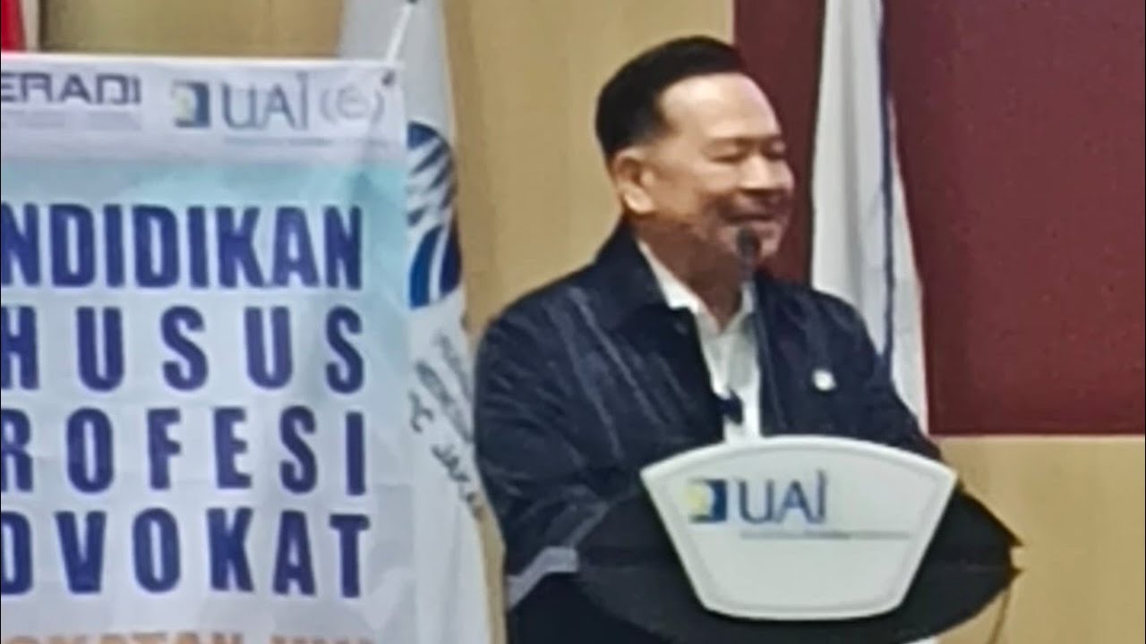 Prof. OTTO HASIBUAN & DPC PERADI JAKBAR ADAKAN PENDIDIKAN KHUSUS PROFESI ADVOKAT DI UNIV. AL AZHAR 