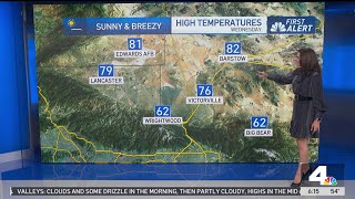 First Alert Forecast: Deep marine layer
