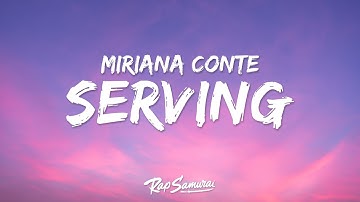 Miriana Conte - SERVING (Lyrics) [Eurovision 2025 Malta]